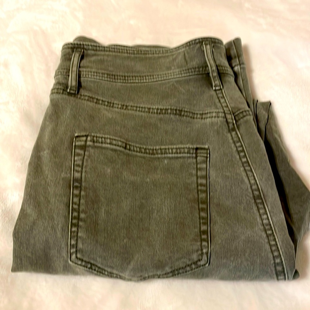 High waist wide leg pants